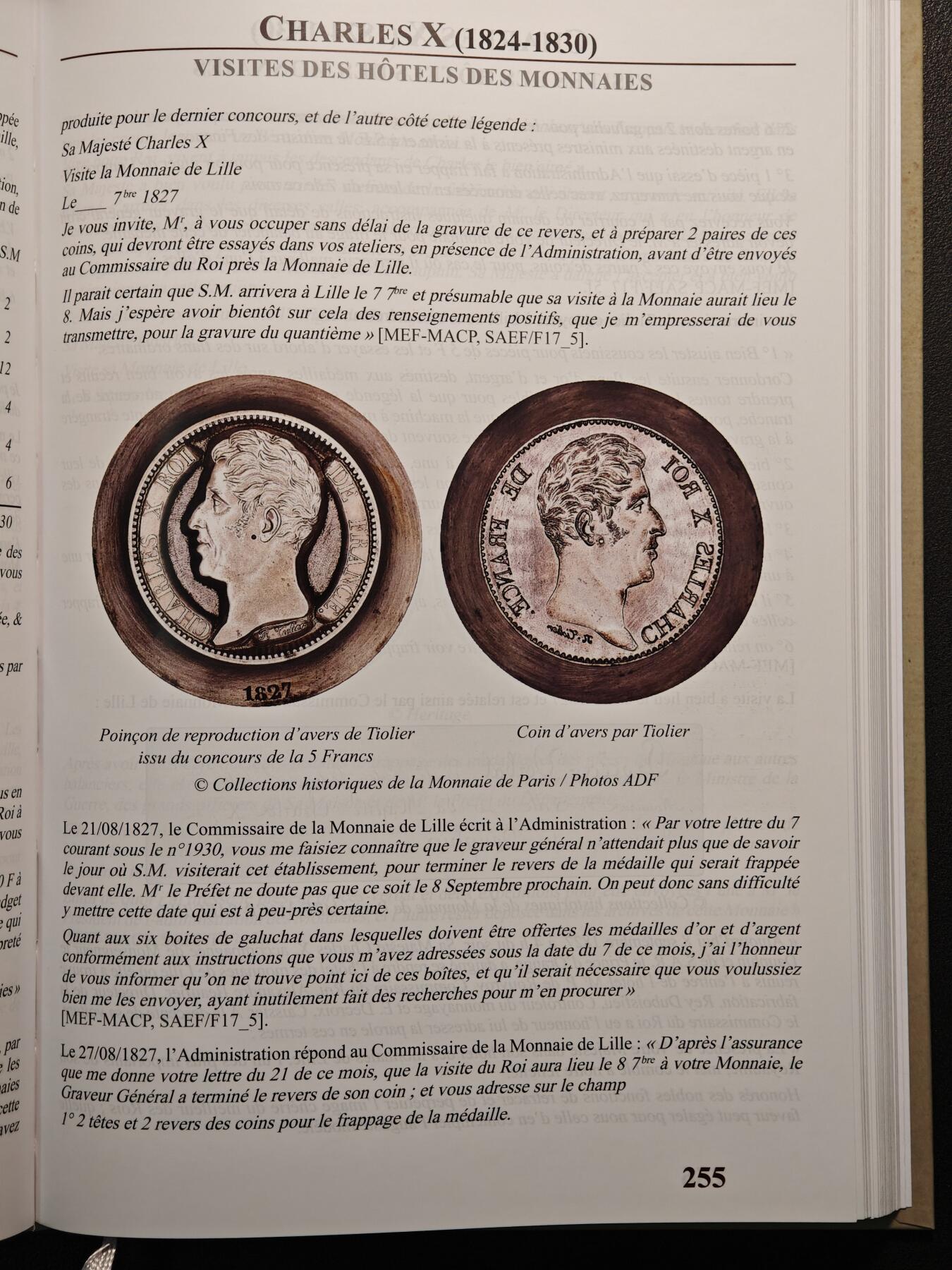 【德藏】世界币章拍卖第137期（拍品征集中~欢迎藏友联系）  98新 Le Franc法国样币系列之三：《查理十世（1824-1830）时期的样币》全彩铜板纸印刷 全书约544页 详情请看拍卖介绍