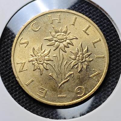 KK钱币收藏小铺 第307期 2月预留时间 周末发货 - 1994奥地利1先令 好品