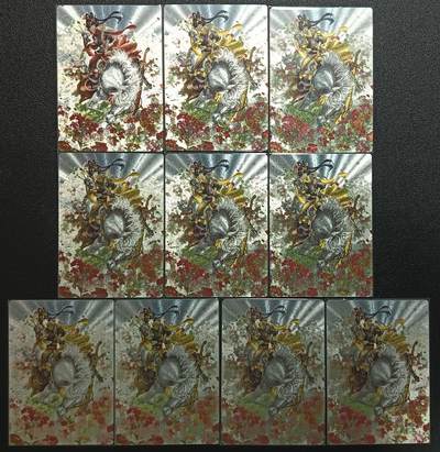 天玑星卡拍第一百零四期《7.14周一截拍》持续收拍收评中 满赠卡需备注 - 卡德曼 忠义水浒 扈三娘 限编300 粗闪 十张