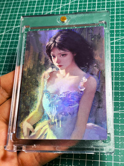 【带卡砖】众里寻她 我的青春期的女朋友 一张  磨砂彩闪卡  63*88