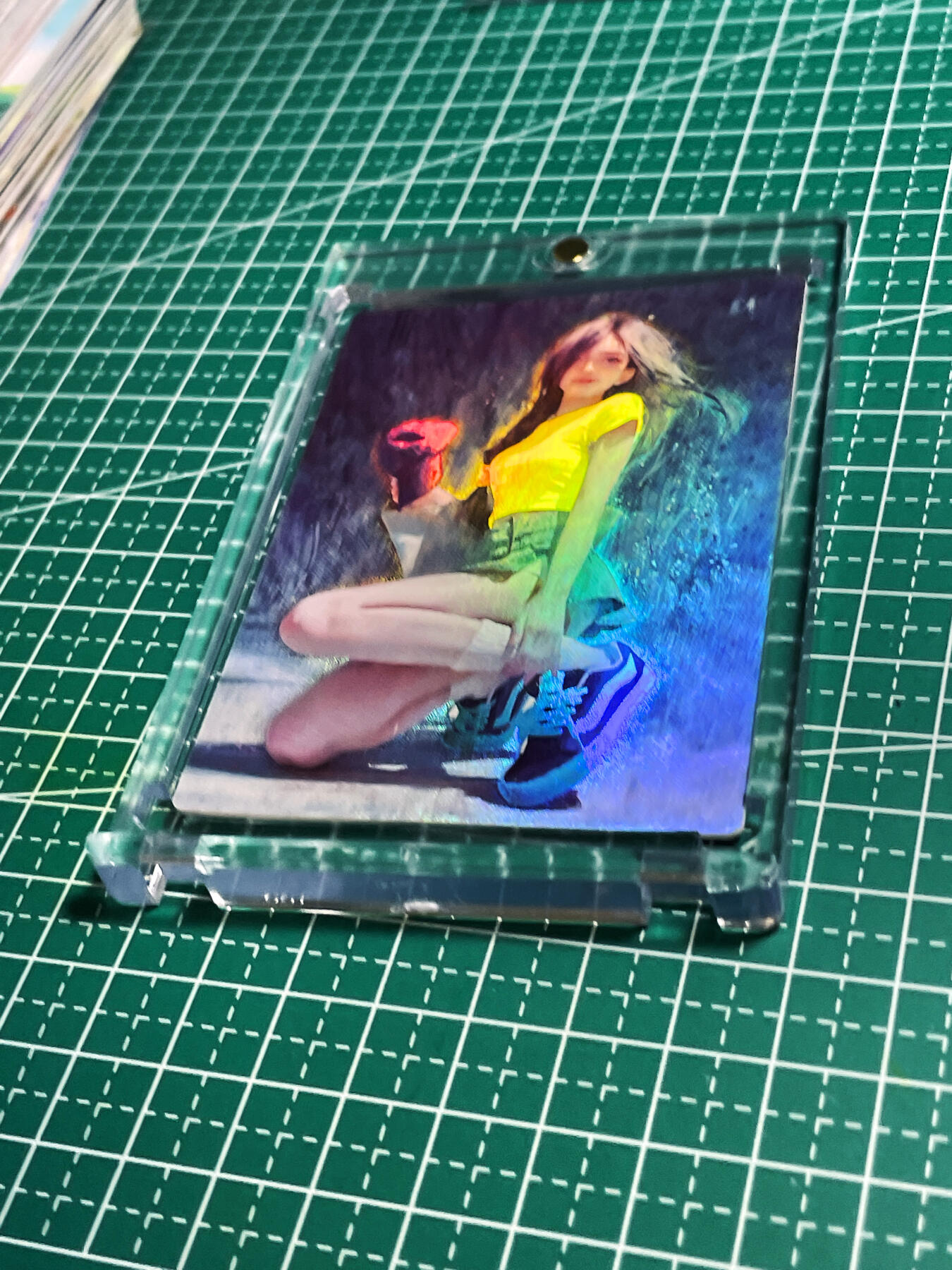 【带卡砖】众里寻她 我的青春期的女朋友 一张  磨砂彩闪卡  63*88