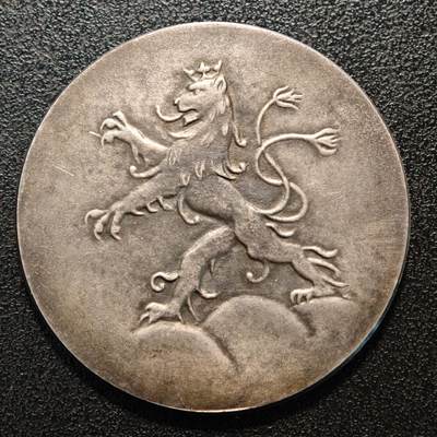 【德藏】世界币章拍卖第137期（拍品征集中~欢迎藏友联系） - 19世纪 德国海德堡“海德堡我的家”景观纪念银章 磨砂质感 直径约：40mm；重约：24.8g