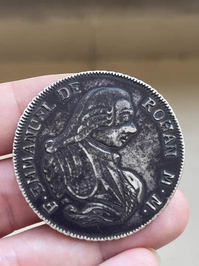 18世纪欧洲精品银币 -  1790马耳他骑士团30Ｔ 