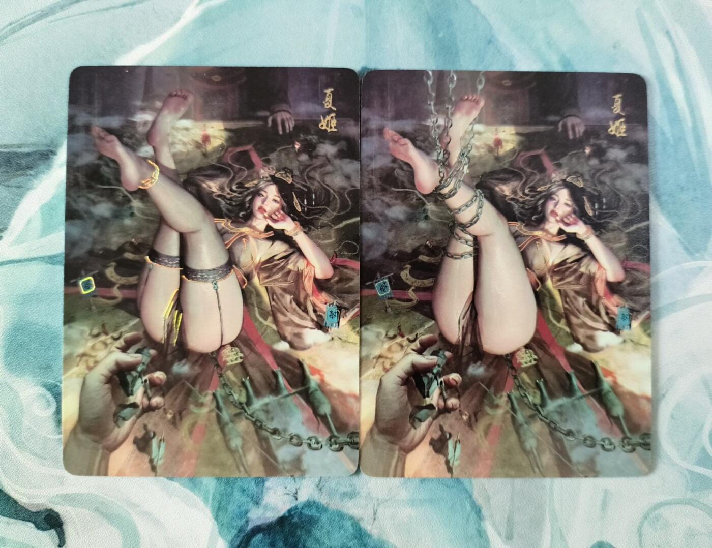 龙虎卡牌第四五场 （无佣金，满120包邮，欢迎送拍） 幻普2张 燎原 刷子 人姬传 夏姬 双服饰