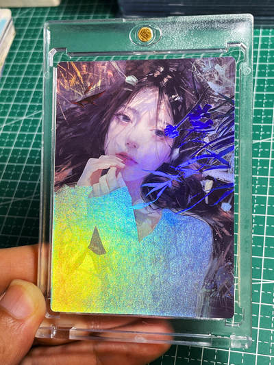 【带卡砖】众里寻她 我的青春期的女朋友 一张  磨砂彩闪卡  63*88