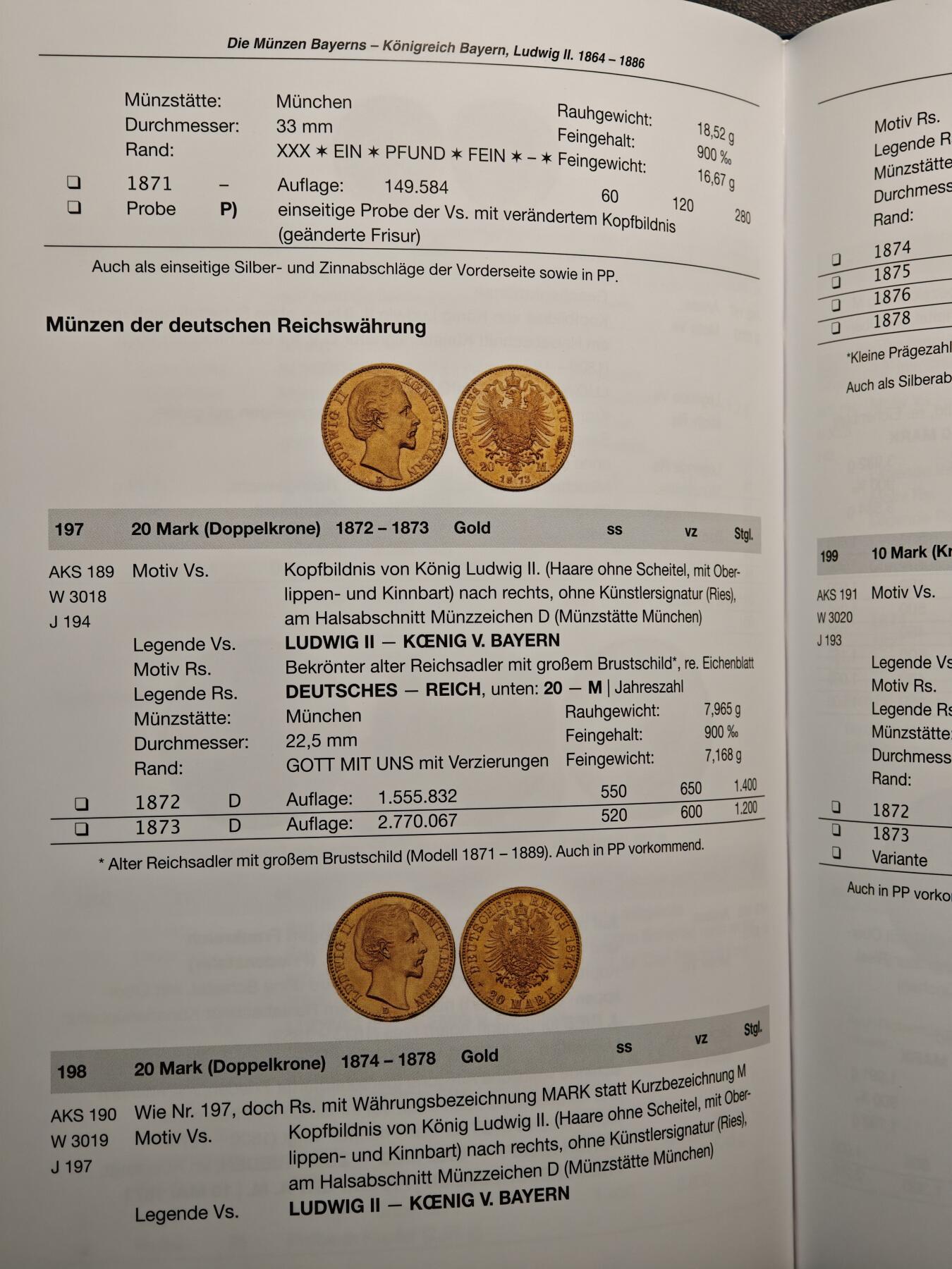 【德藏】世界币章拍卖第137期（拍品征集中~欢迎藏友联系） 全新未拆封 巴伐利亚1800-1925钱币目录 硬壳精装 全彩铜版纸印刷