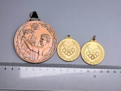 小驴勋章奖章收藏7月12日星期六晚18点拍卖（有偿代拍送拍规则在简介最后，参拍须阅读规则后再参拍，关系到运费包装发货时效真假辨别等关键信息，个人微信码在最后一个拍品） - 日本铜章一组3枚