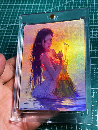 【带卡砖】众里寻她 我的青春期的女朋友 一张  磨砂彩闪卡  63*88