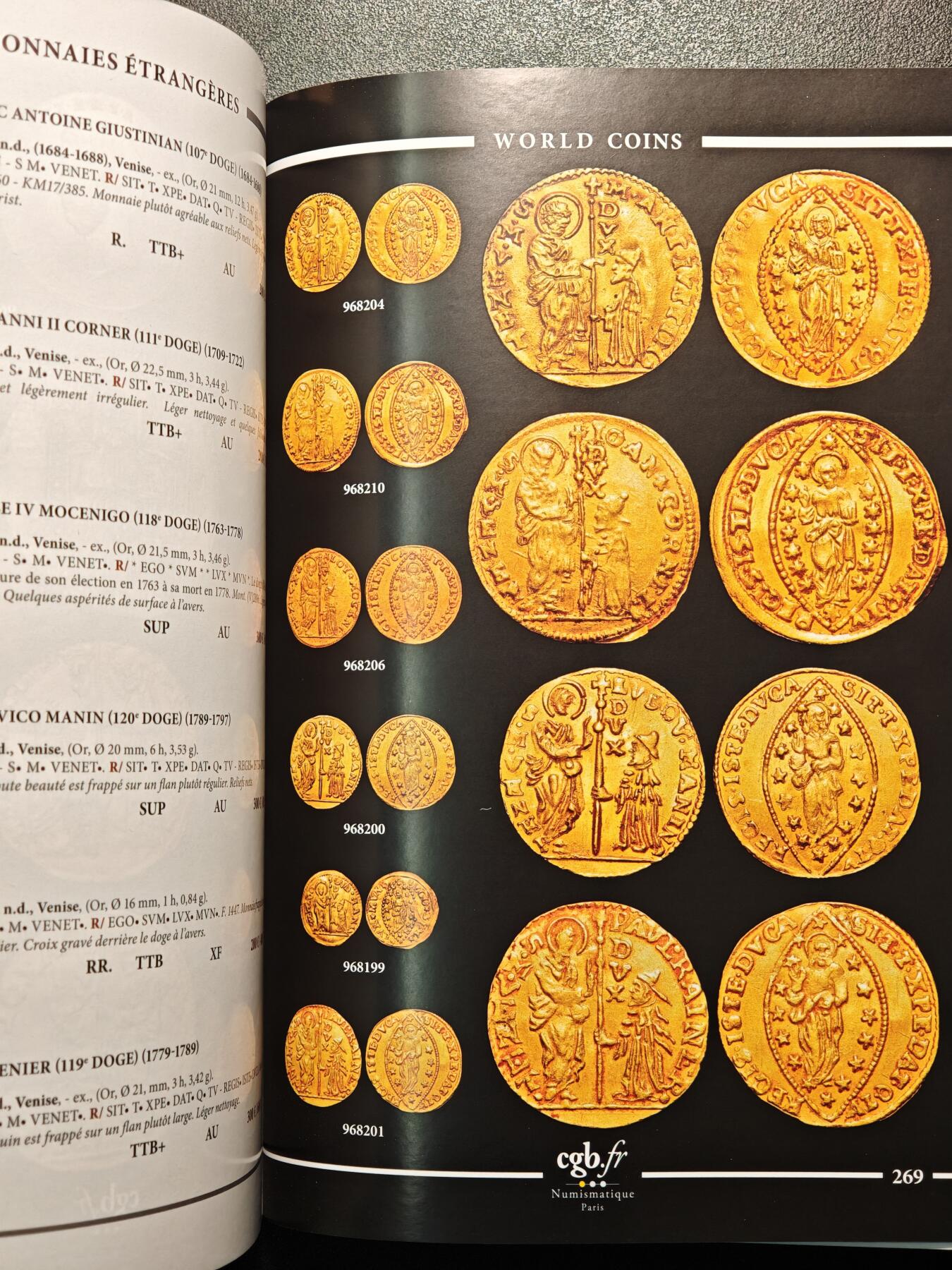 【德藏】世界币章拍卖第137期（拍品征集中~欢迎藏友联系） 97新 2024年 cgb.fr拍卖目录 全彩铜板纸印刷 全书约282页