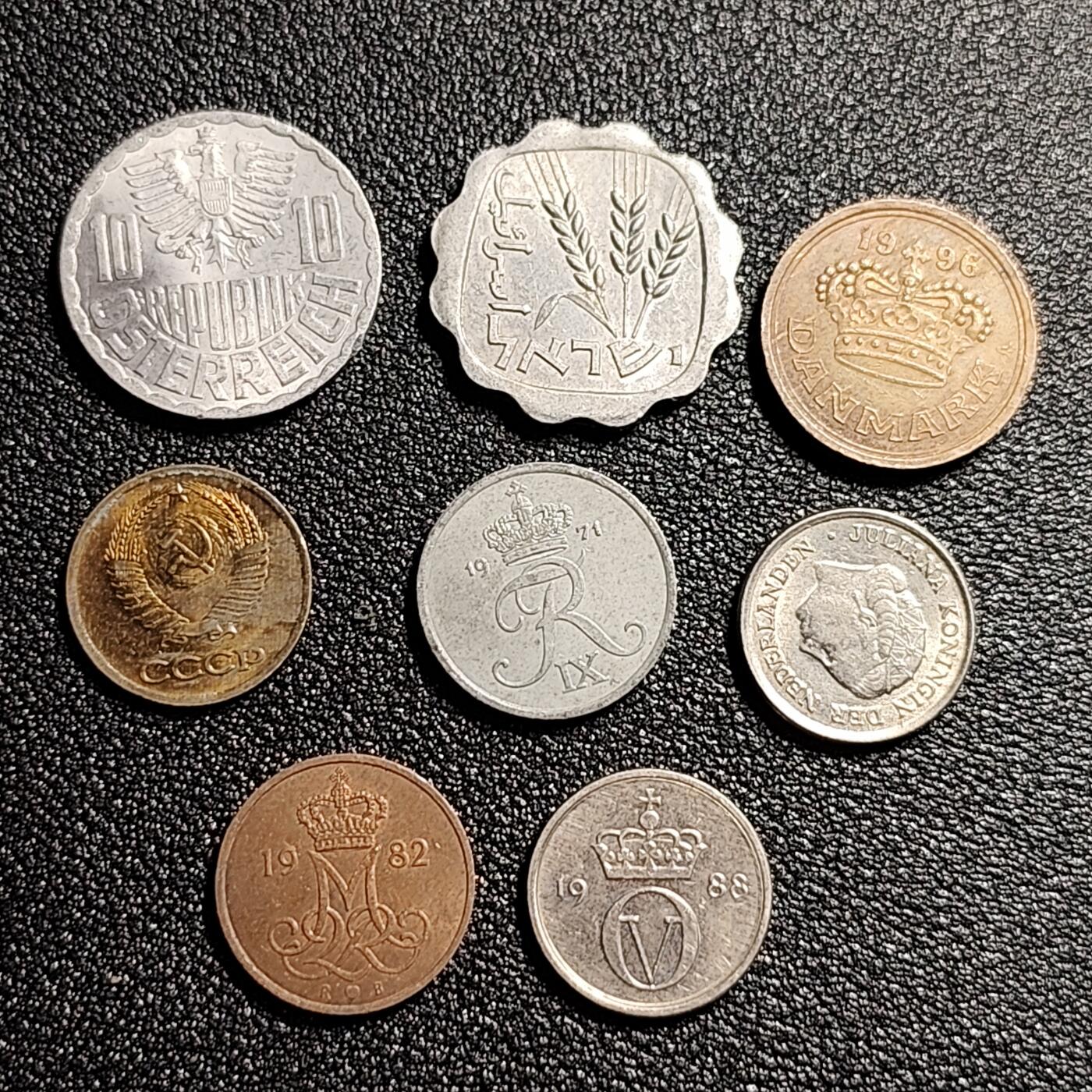 泉币菌-第49场-周末精品场 欧洲币7枚