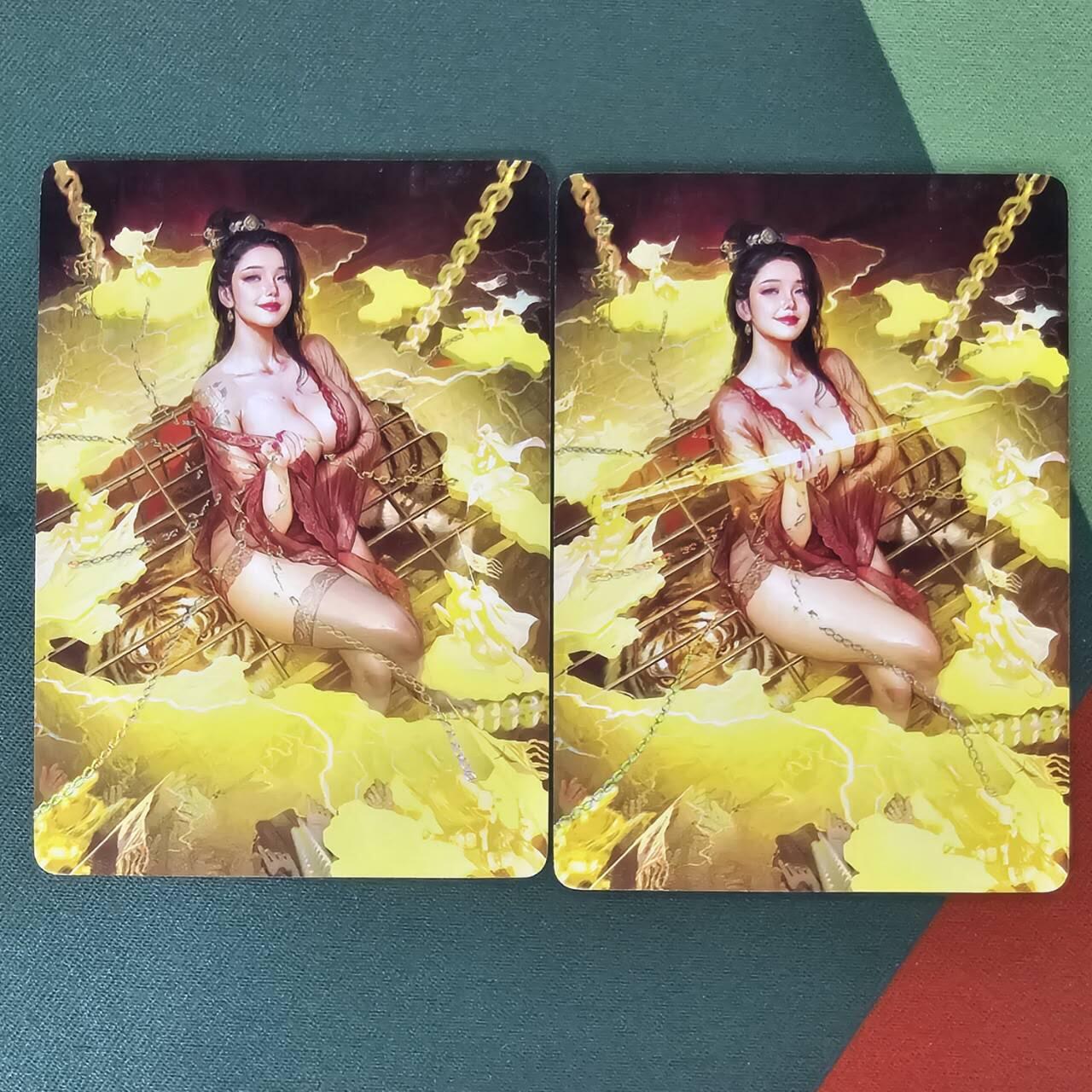 龙虎卡牌第四五场 （无佣金，满120包邮，欢迎送拍） 幻普2张 焱卡 刷子 贾南风