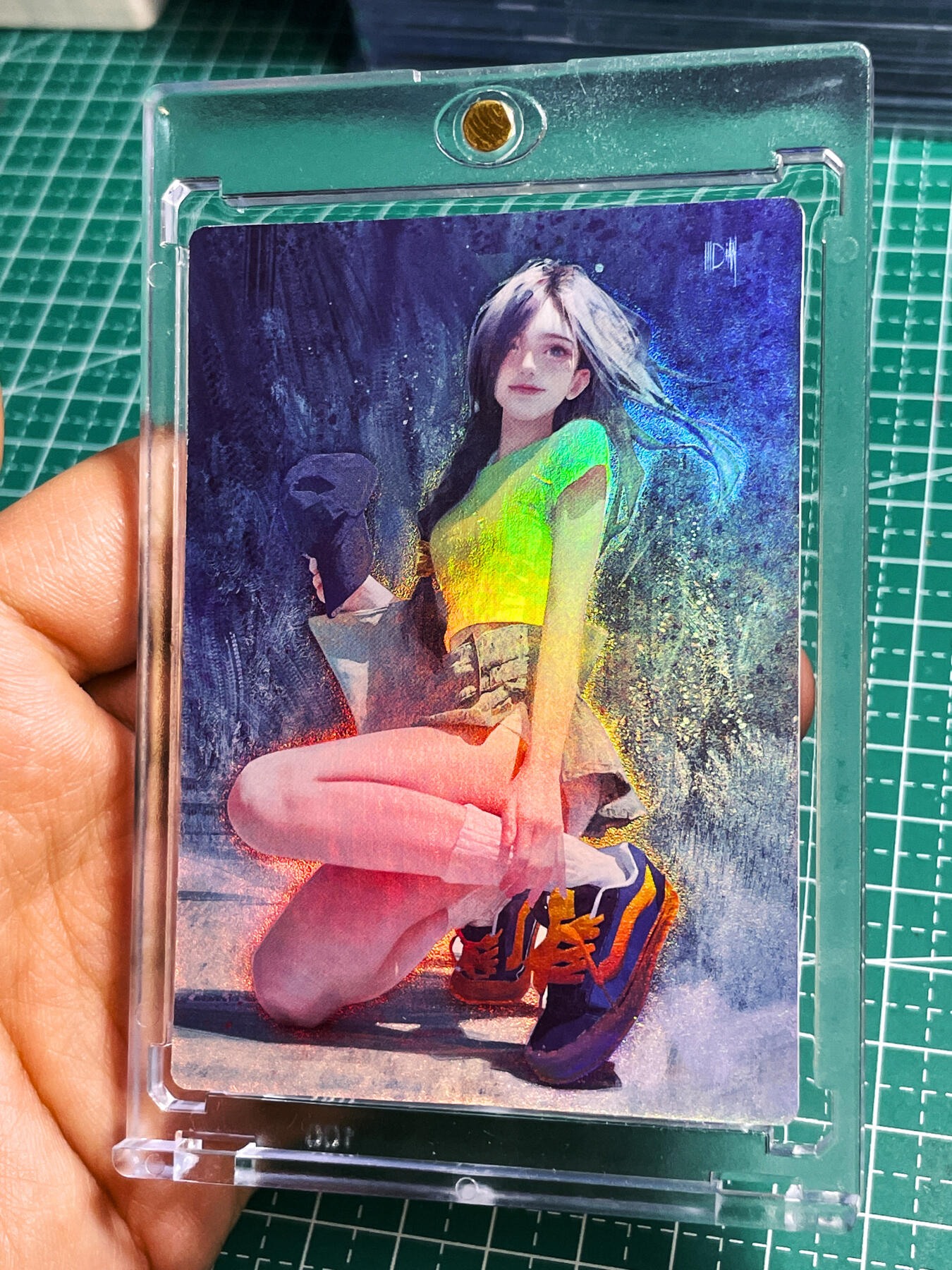 【带卡砖】众里寻她 我的青春期的女朋友 一张  磨砂彩闪卡  63*88
