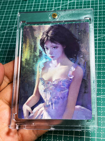 【带卡砖】众里寻她 我的青春期的女朋友 一张  磨砂彩闪卡  63*88