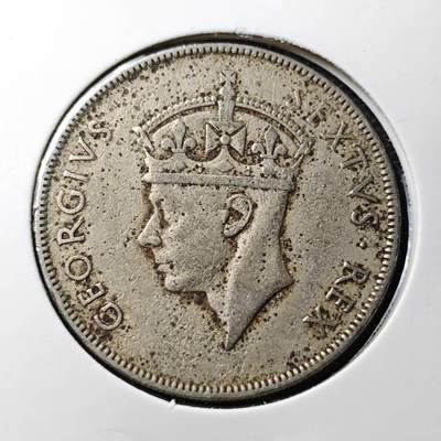 KK钱币收藏小铺 第307期 2月预留时间 周末发货 -  1949英属东非1先令