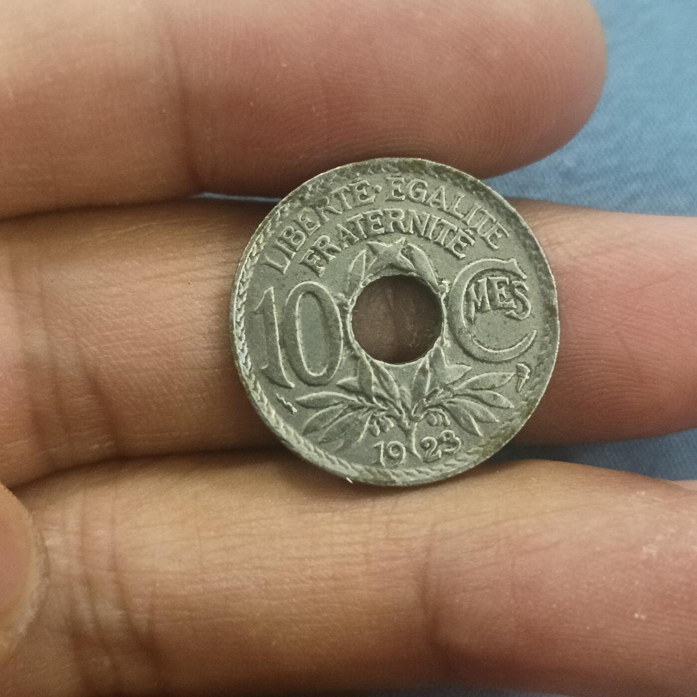 泡泡币外币第五十八场可代拍15038385335微信 法国1923年十分
