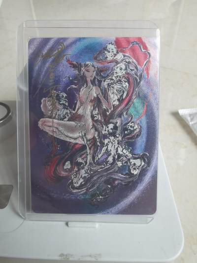 阳大大卡牌超级大甩拍第61期（周五晚上九点截拍，持续收拍品，进群福利早知道） - 【亲签】沈鑫 九尾狐狸精 粗闪 52/100编