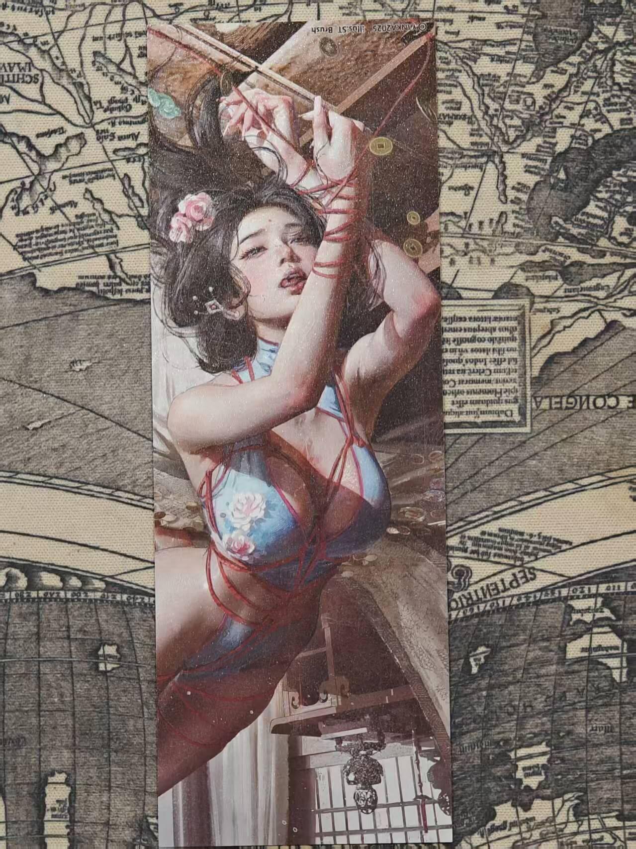 龙虎卡牌第四五场 （无佣金，满120包邮，欢迎送拍） 书签1