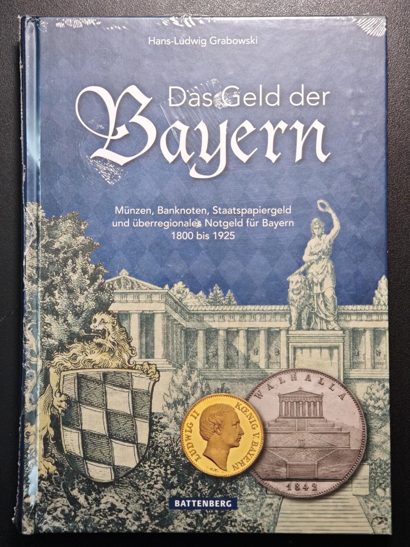 【德藏】世界币章拍卖第137期（拍品征集中~欢迎藏友联系） 全新未拆封 巴伐利亚1800-1925钱币目录 硬壳精装 全彩铜版纸印刷