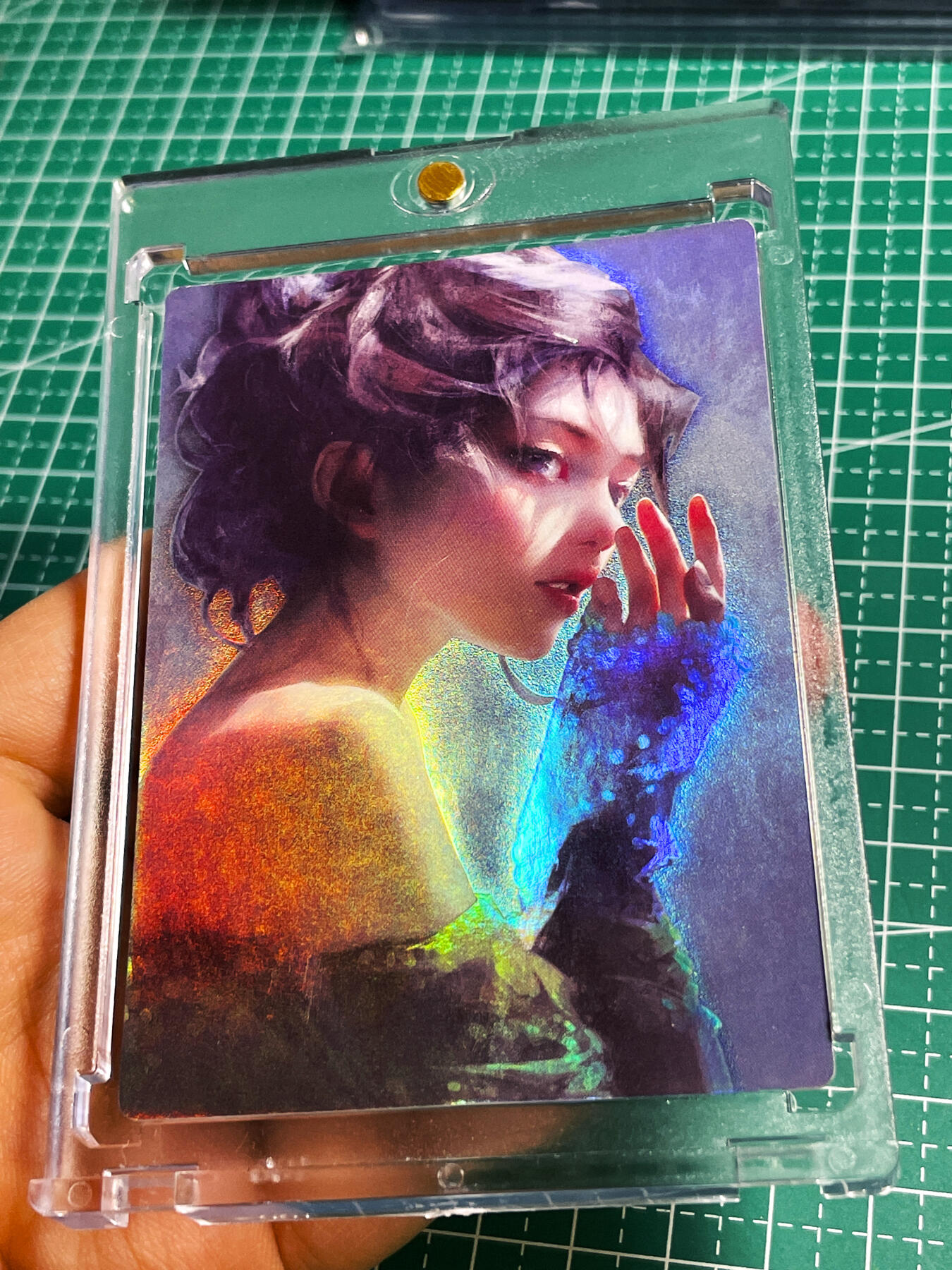 显眼宝22期 颜值精选·真 【带卡砖】众里寻她 我的青春期的女朋友 一张  磨砂彩闪卡  63*88