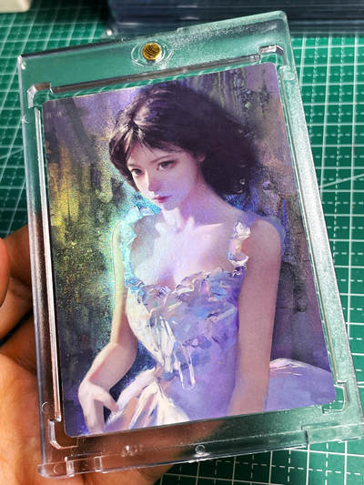 【带卡砖】众里寻她 我的青春期的女朋友 一张  磨砂彩闪卡  63*88