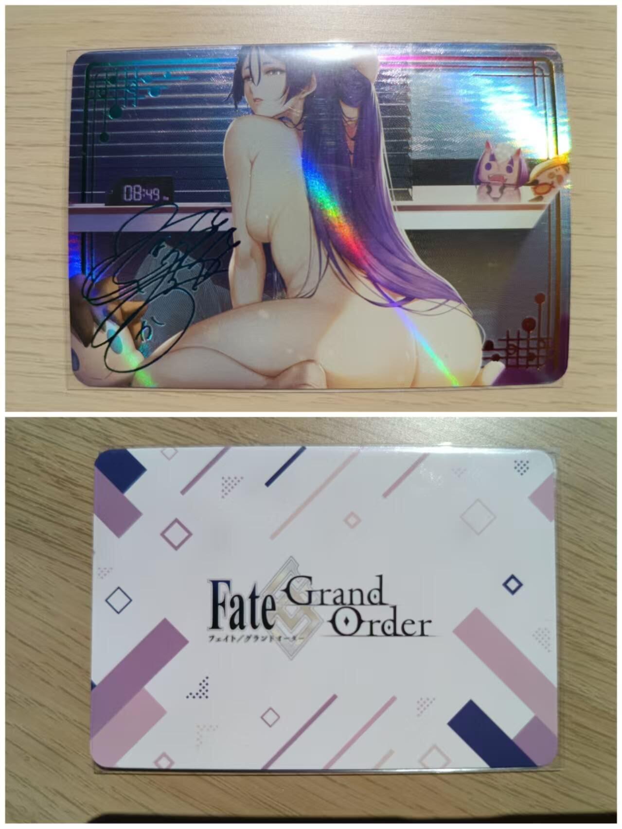 龙虎卡牌第四五场 （无佣金，满120包邮，欢迎送拍） 彩闪卡 acg fate