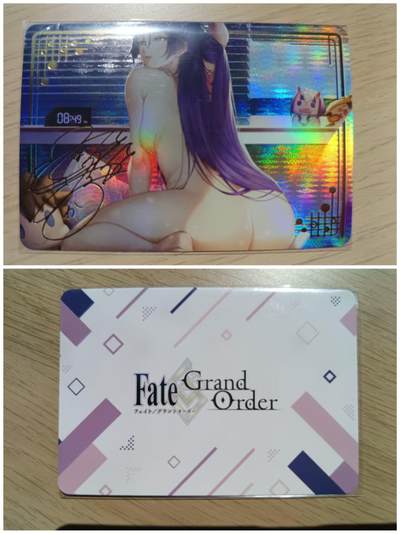 龙虎卡牌第四五场 （无佣金，满120包邮，欢迎送拍） - 折光彩闪卡 acg fate