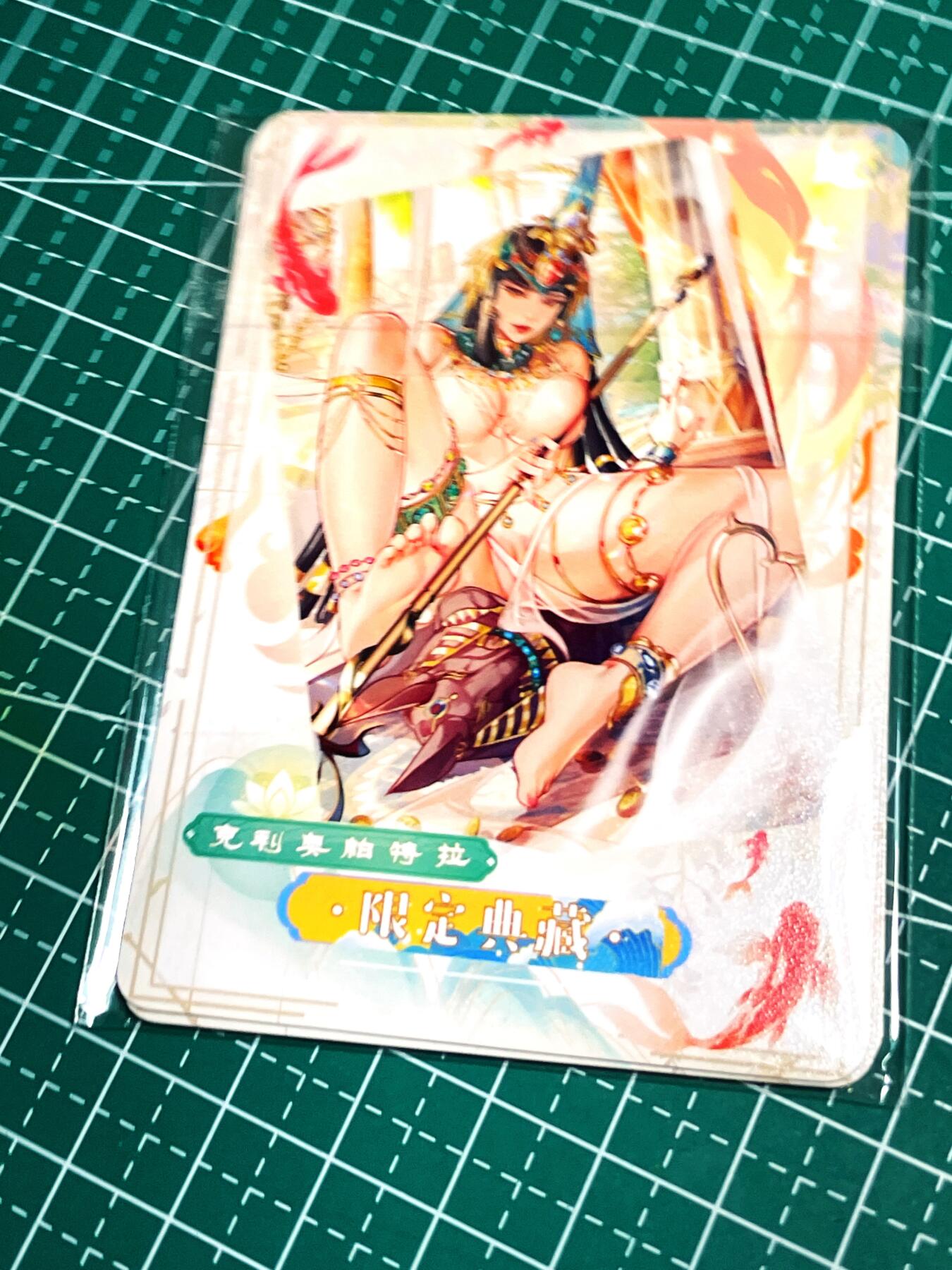 显眼宝22期 颜值精选·真 【全网限量稀有】砖家 埃及艳后  限定典藏 三姿势 三张 含艺术 粗闪工艺 63*88