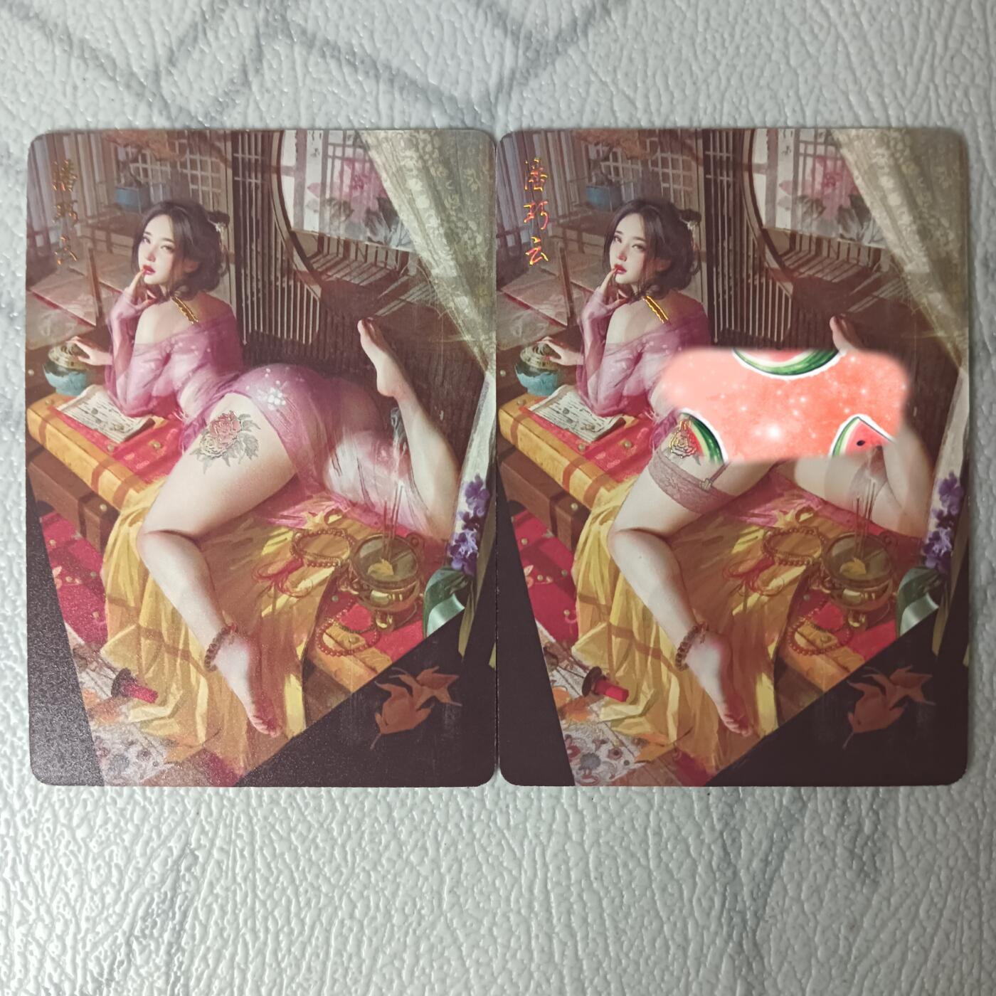 花开卡拍第30期（7月13号周日截拍，品控勿拍!!!拍品不寄存，运费5元，自制卡难免瑕疵，可能存在轻微撞角爆边等出厂瑕疵，品控介意勿拍！）