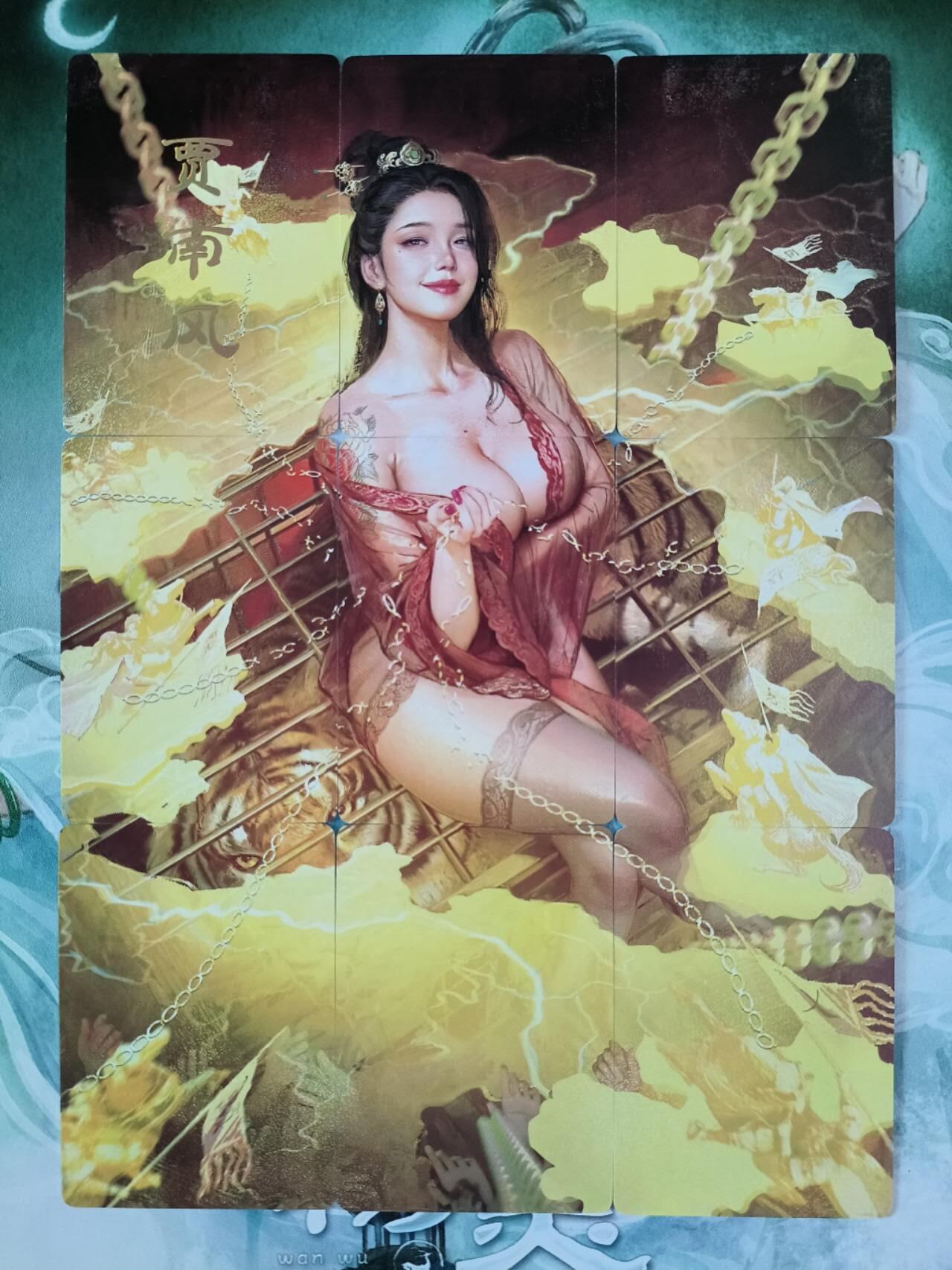 龙虎卡牌第四五场 （无佣金，满120包邮，欢迎送拍） 普卡9拼 燎原 刷子 人姬传 贾南风