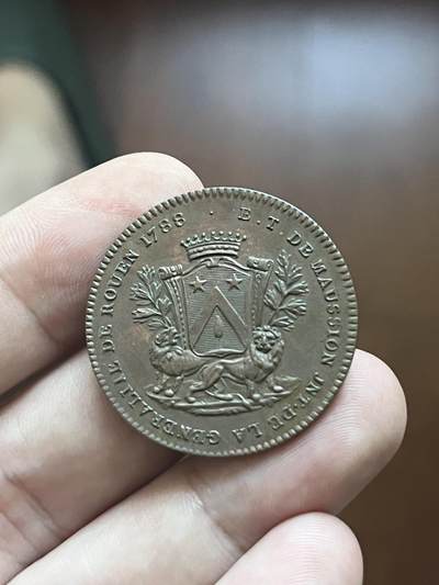 18世纪欧洲精品铜币 - 18世纪绝美铜币这一批中本人最中意的一个