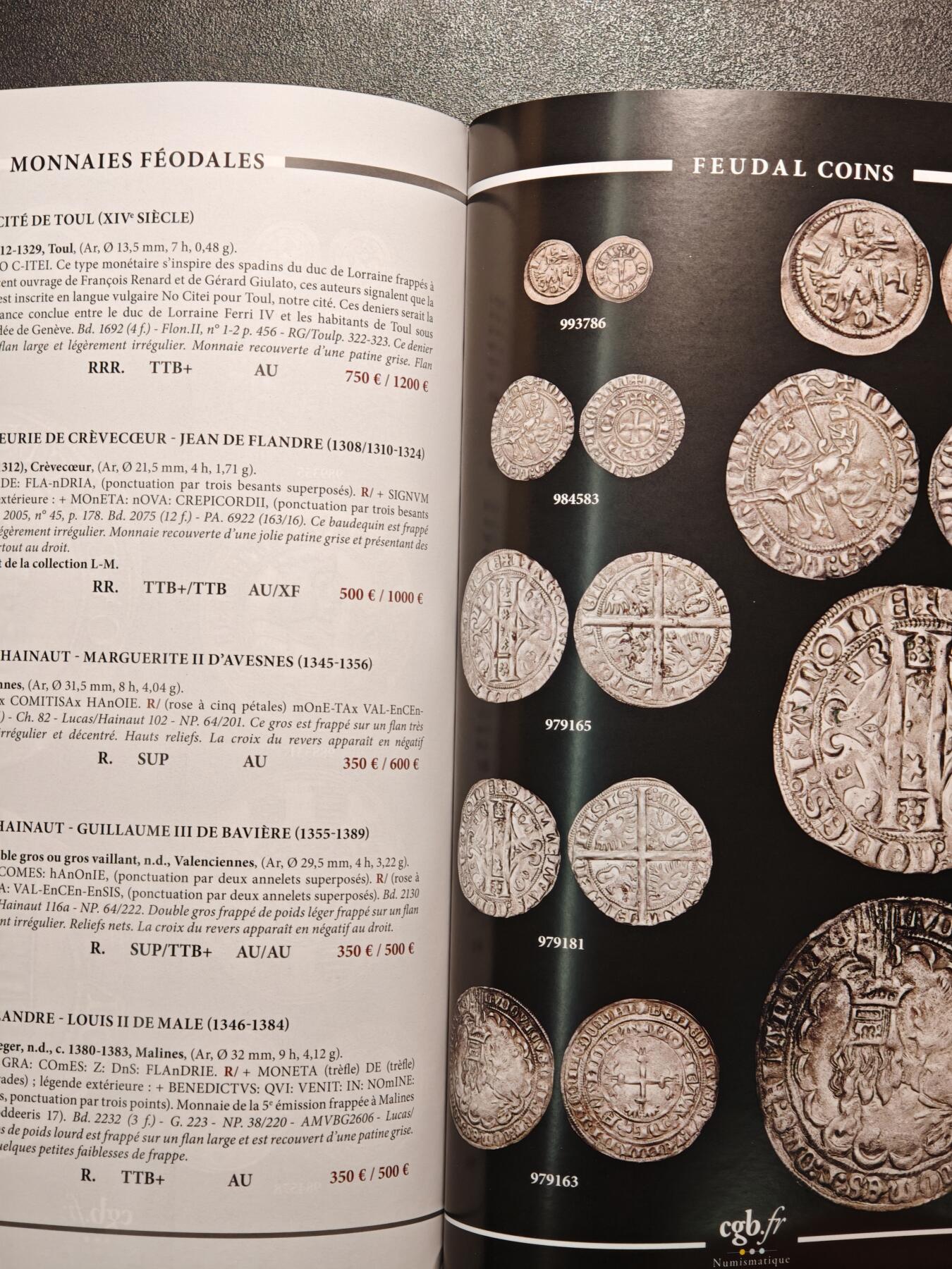 【德藏】世界币章拍卖第137期（拍品征集中~欢迎藏友联系） 97新 2025年 cgb.fr拍卖目录 全彩铜板纸印刷 全书约286页