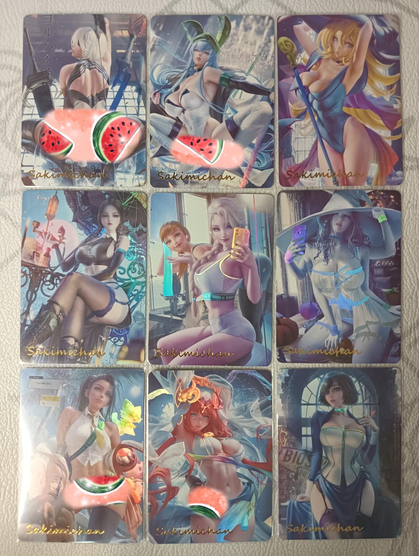 花开卡拍第30期（7月13号周日截拍，品控勿拍!!!拍品不寄存，运费5元，自制卡难免瑕疵，可能存在轻微撞角爆边等出厂瑕疵，品控介意勿拍！）