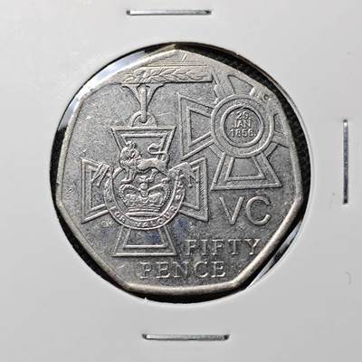 KK钱币收藏小铺 第307期 2月预留时间 周末发货 - 2006英国50便士 纪念币
