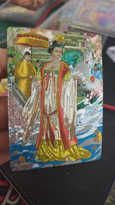 龙虎卡牌第四五场 （无佣金，满120包邮，欢迎送拍） - 粗闪卡 奇点卡牌 异色武则天