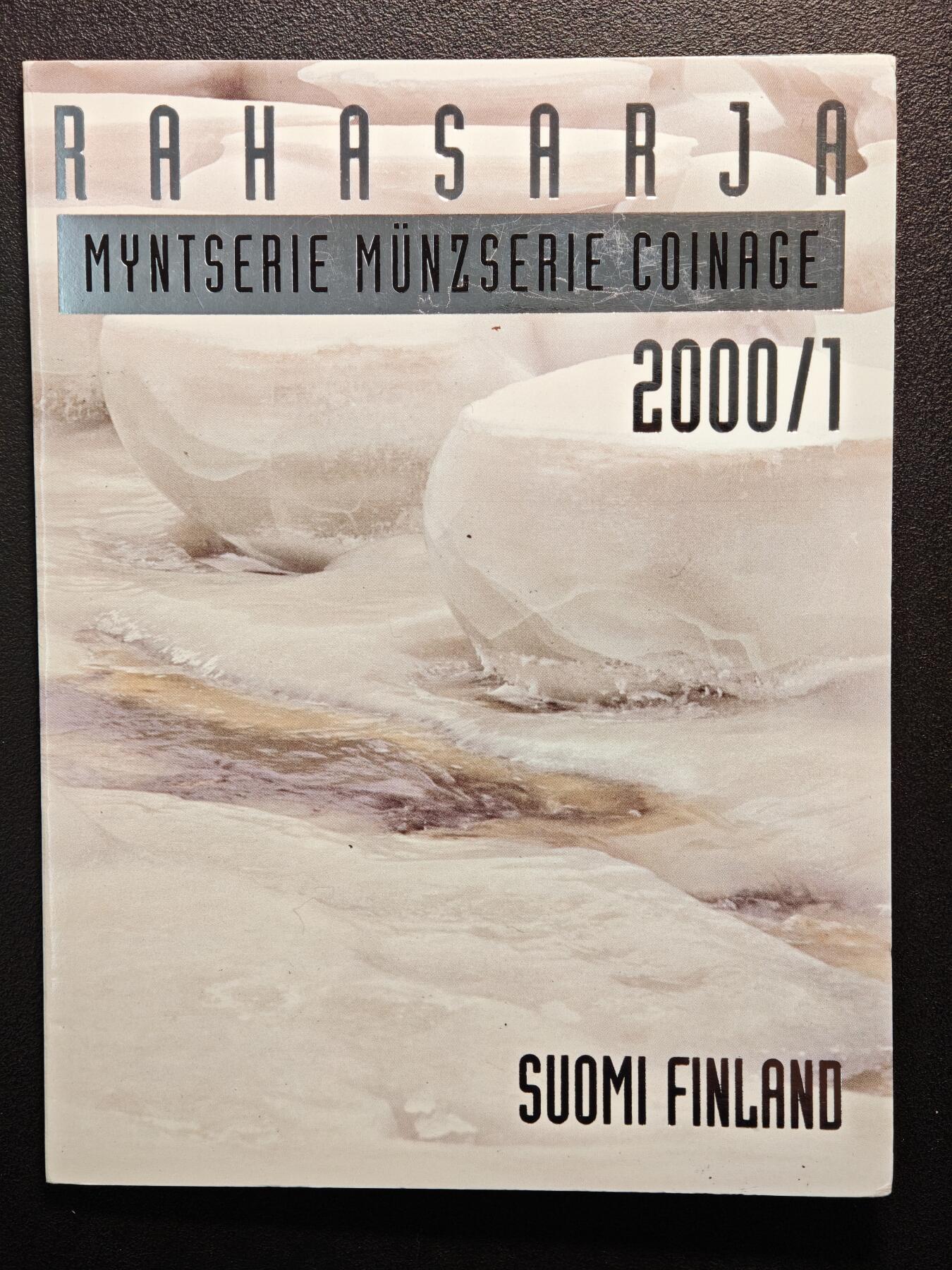 【德藏】世界币章拍卖第137期（拍品征集中~欢迎藏友联系） 1985年 英国原厂卡册封装普制MS铜镍7枚套币含1英镑纪念币 及 2000年 芬兰6枚装全新原装套币 和 2000年 冰岛卡册装帧套币