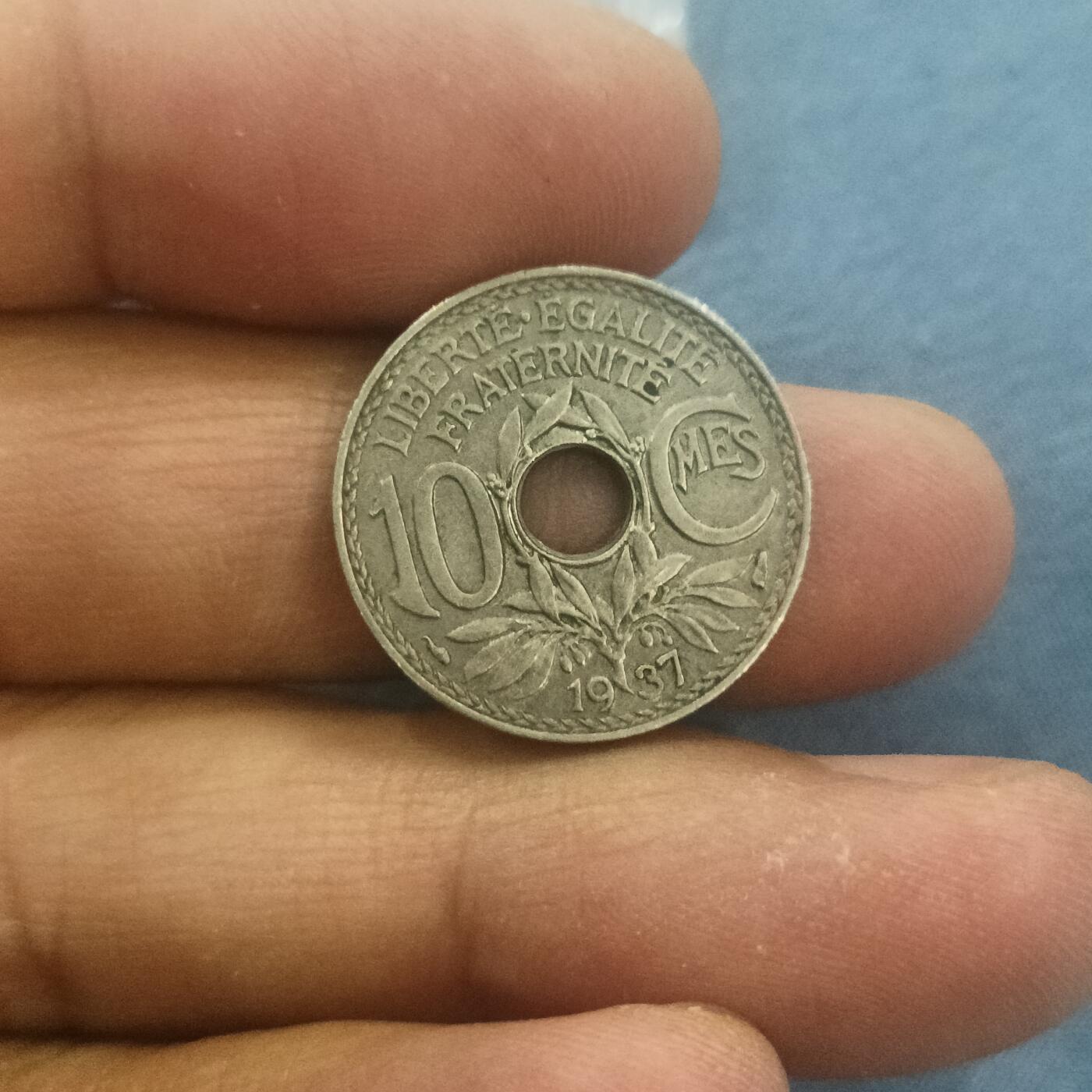 泡泡币外币第五十八场可代拍15038385335微信 法国1937年十分