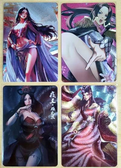 龙虎卡牌第四五场 （无佣金，满120包邮，欢迎送拍） - 粗闪4张 砖家卡牌 女帝2张+姬无双+东方不败