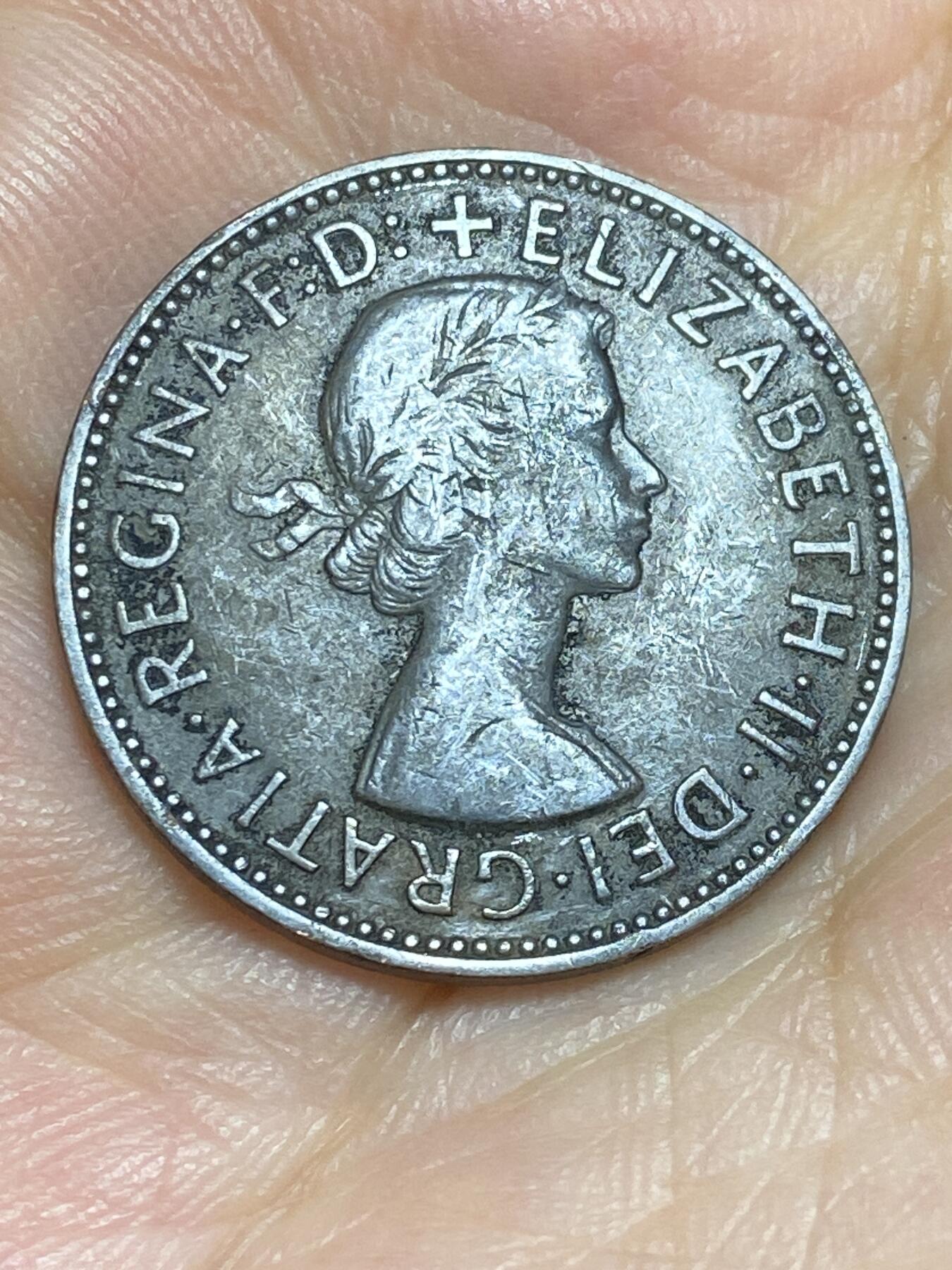 2025年第六十四场(总第九十场）外国好品散币(免佣金) 英国🇬🇧1957年半便士(伊丽莎白二世青年桂冠)