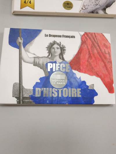 长老汇蛇年精选第二十场拍卖 2019法国法国国旗50欧元彩色精制银币，卡装，1500套