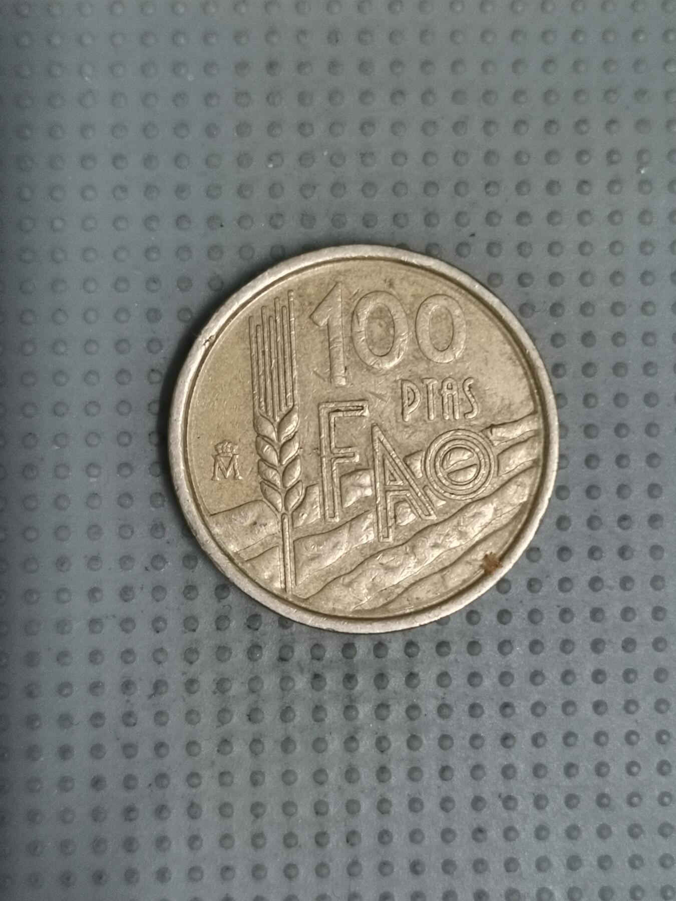 2025年第60场各国散币拍卖（总第60场） 西班牙1995年FAO100比塞塔