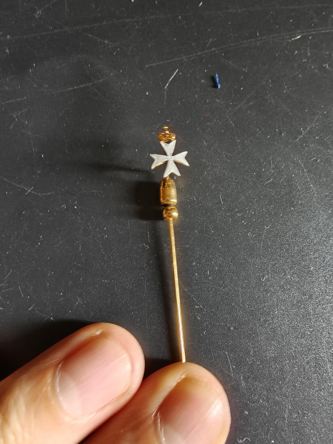 老王徽章第134期 马耳他圣约翰骑士团勋章针插
