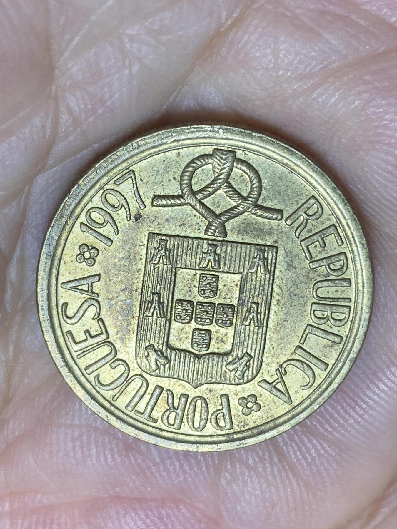 2025年第六十四场(总第九十场）外国好品散币(免佣金) 葡萄牙🇵🇹1997年10埃斯库多