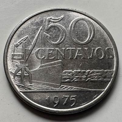 🌹外币初藏🌹🐯2025年第75场  每周二四六晚8️⃣点 接代拍 - 巴西1975年50分