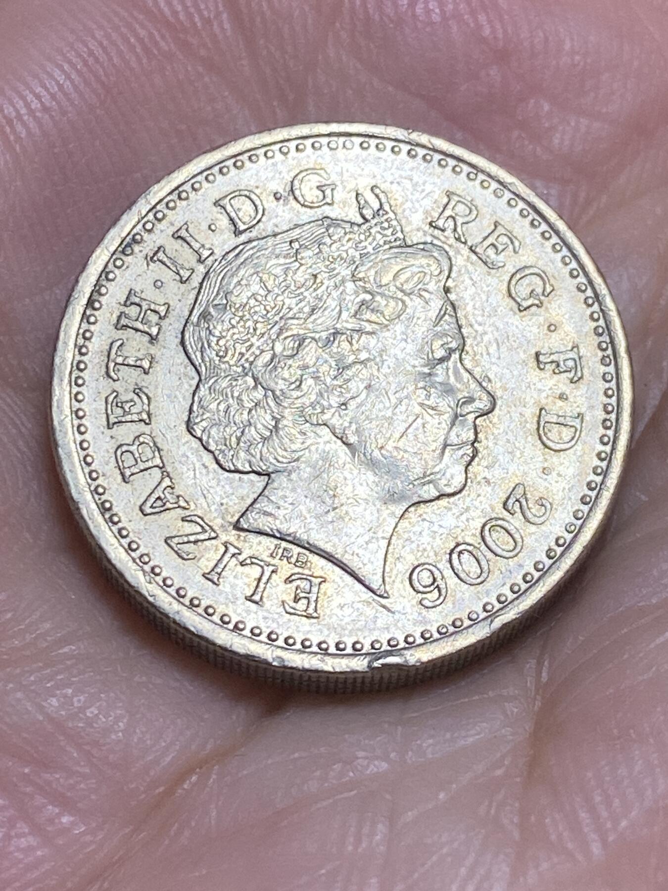 2025年第六十四场(总第九十场）外国好品散币(免佣金) 少见品种–英国🇬🇧2006单年份1英镑(桥系列:北爱尔兰城市纽里的麦克尼尔埃及拱桥图案)