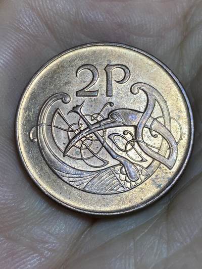 2025年第六十四场(总第九十场）外国好品散币(免佣金) - 爱尔兰🇮🇪1990年2便士(后期镀铜钢材质有磁版)