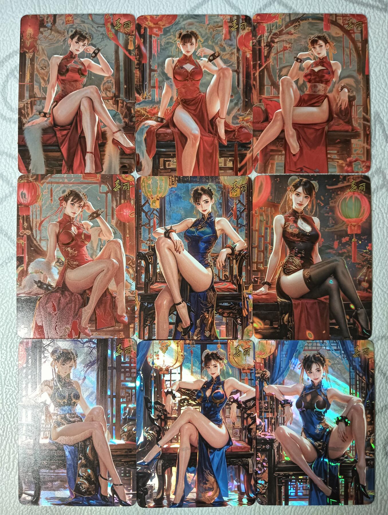 花开卡拍第30期（7月13号周日截拍，品控勿拍!!!拍品不寄存，运费5元，自制卡难免瑕疵，可能存在轻微撞角爆边等出厂瑕疵，品控介意勿拍！）