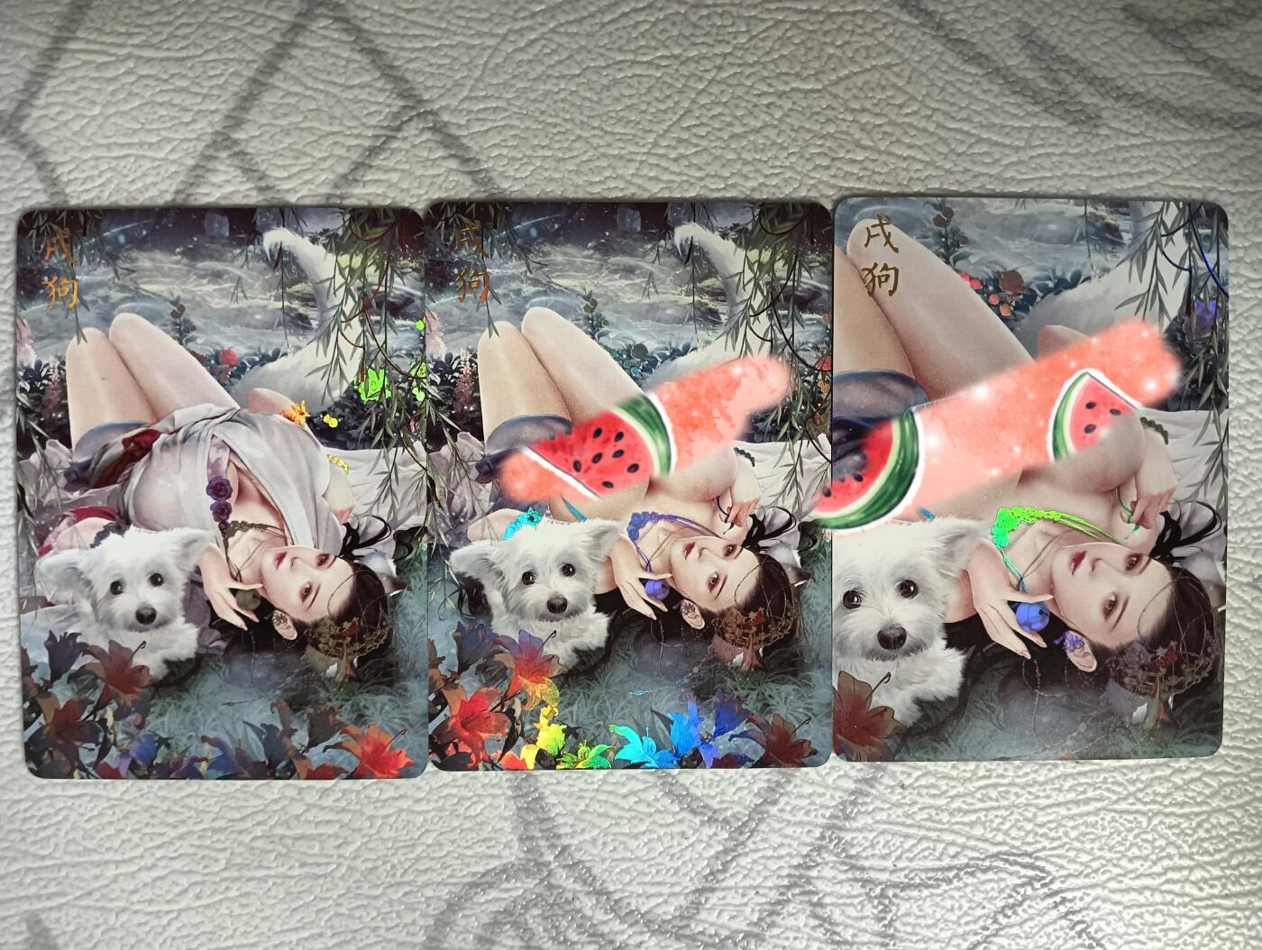花开卡拍第30期（7月13号周日截拍，品控勿拍!!!拍品不寄存，运费5元，自制卡难免瑕疵，可能存在轻微撞角爆边等出厂瑕疵，品控介意勿拍！）