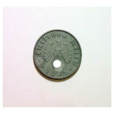 特年 德国第三帝国1943年E版10芬尼 爽品 - 特年 德国第三帝国1943年E版10芬尼 爽品