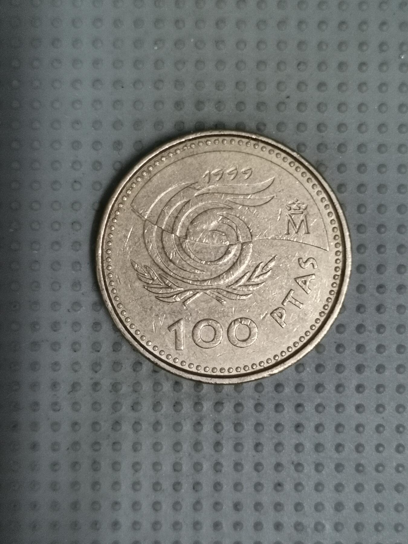 2025年第60场各国散币拍卖（总第60场） 西班牙1999年100比塞塔