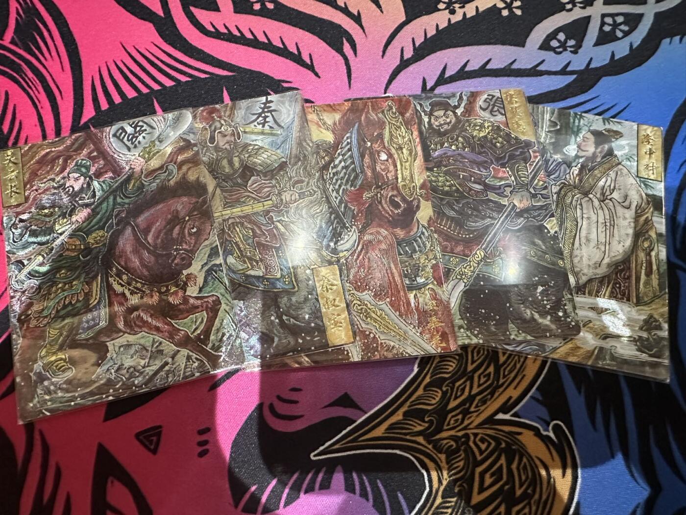 秋萤阁第7期 (7月12日周六晚上23点截拍，欢迎竞拍)  bctc 玄卡阁 多吉 粗闪 一套 5张